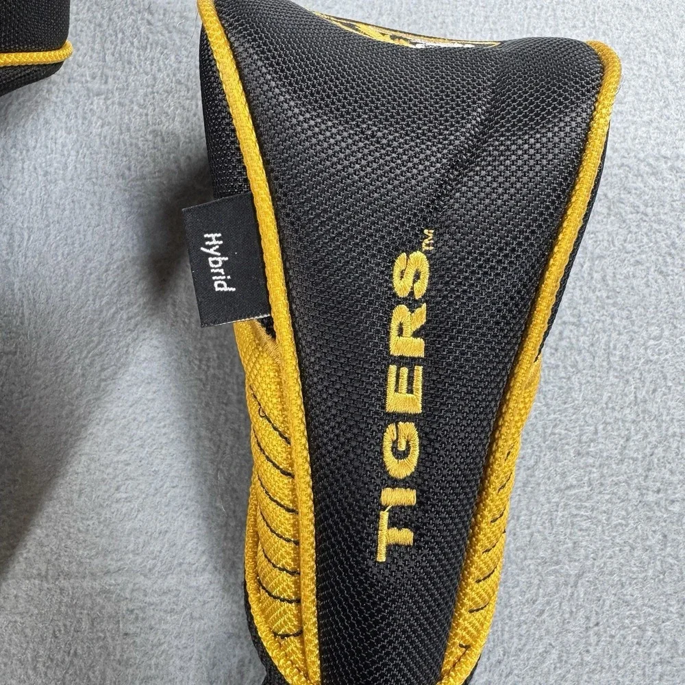 MISSOURI TIGERS DRIVER 1 WOOD & HYBRID HEADCOVER TEAM EFFORT HEAD COVER BLACK